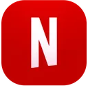 Free Netflix Social Media Logo Icon