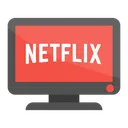 Free Web Tv Movies Netflix Icon