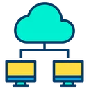 Free Cloud Computing Network Share Icon