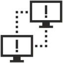 Free Ddos Network Alert Icon