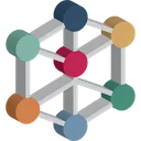 Free Network Connections Network Diagram Network Sharing Icon