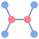 Free Atom Network Pattern Icon