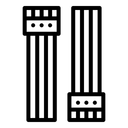 Free Netzteilanschluss  Symbol