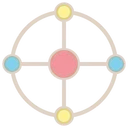 Free Netzwerk Atom Vernetzung Symbol