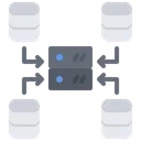 Free Netzwerk Datenbank Server Icon