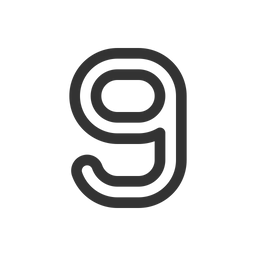 Free Neun Zahl  Symbol