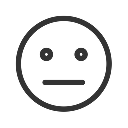 Free Neutral Emoji Icon