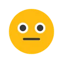 Free Neutral Face Emotion Emoticon Icon