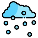 Free Nevando Nieve Nube Icono