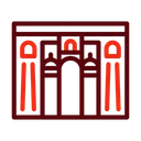 Free New Bridge Of Ronda Building City Icon