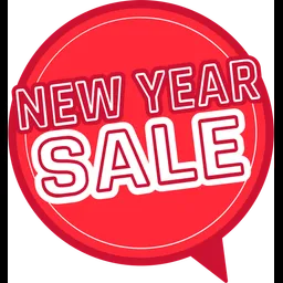 Free New Year Sale  Icon