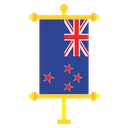 Free New Zealand Country National Icon