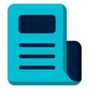 Free Newspaper News Communication Icon