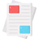 Free Newspaper News Article Journal Icon