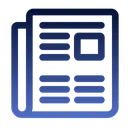 Free Newspaper News Article Icon