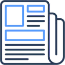 Free Newspaper News Journal Icon
