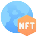 Free NFT 월드 글로브 네트워크 아이콘