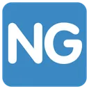 Free Ng Button Icon