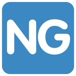Free Ng, Button  Icon
