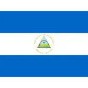 Free Nicaragua Bandera Pais Icono