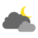 Free Night Overcast  Icon