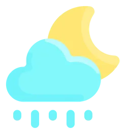 Free Night Rain  Icon