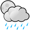 Free Night Rain Night Rain Icon