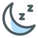 Free Night Time Moon Night Icon