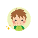Free Nino Avatar Sonrisa Icono