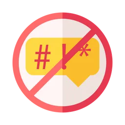 Free No Bad Words  Icon