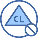 Free No Bleaching Bleach Shapes And Symbols Icon
