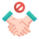 Free No Handshake  Icon
