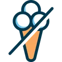 Free No Icecream Icecream Prohibited Icecream Icon