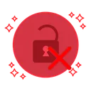 Free No Lock Unlock Unsecure Icon