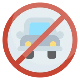 Free No Parking  Icon