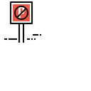 Free No Parking Sign Icon