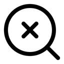 Free Search X Icon
