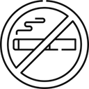 Free No Smoking Cigarette Smoking Icon