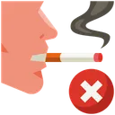 Free No Smoking Smoke No Cigarette Icon
