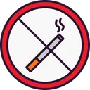 Free No Smoking Cigarette Diet Icon