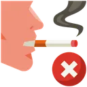 Free No Smoking Smoke No Cigarette Icône
