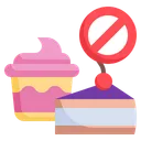 Free No Sweet  Icon