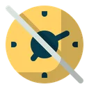 Free No Time Clock Not Allowed No Deadline Icon