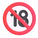 Free One Under Eighteen Icon