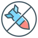 Free No War Forbidden Bomb Icon