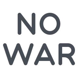 Free No War  Icon