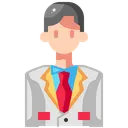 Free Noivo Homem Avatar Ícone