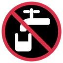 Free Non Drinking Potable Icon