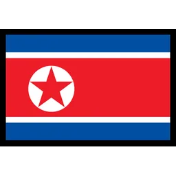 Free North Korea Flag Flag Icon