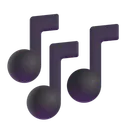 Free Notas Cor Ícone
